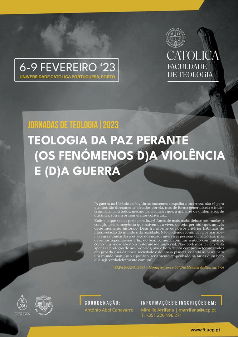 2023-02-07a09 - Jornadas de Teologia - Cartaz