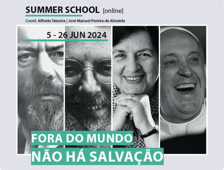 2024-06-05a26 Summer School Fora do mundo não há salvação banner